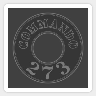 273 Commando - Engine Label Magnet